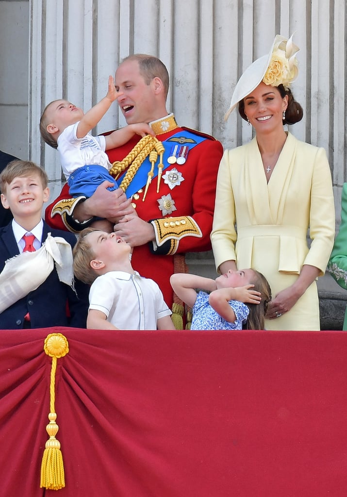 Prince Louis Waving at Trooping the Colour Video 2019