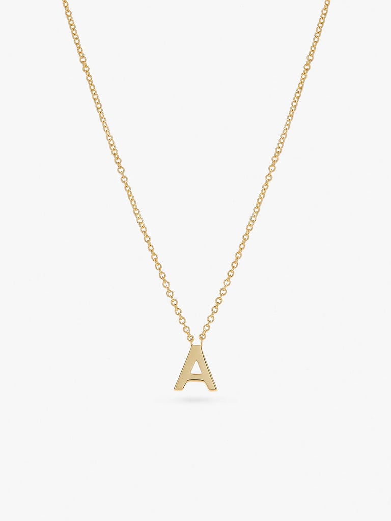 Gifts Under $100 For Women in Their 20s: Initial Necklace