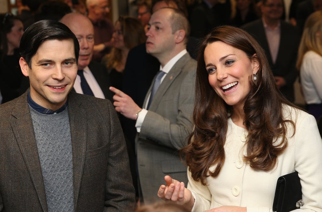 Kate Middleton Visits the Downton Abbey Set