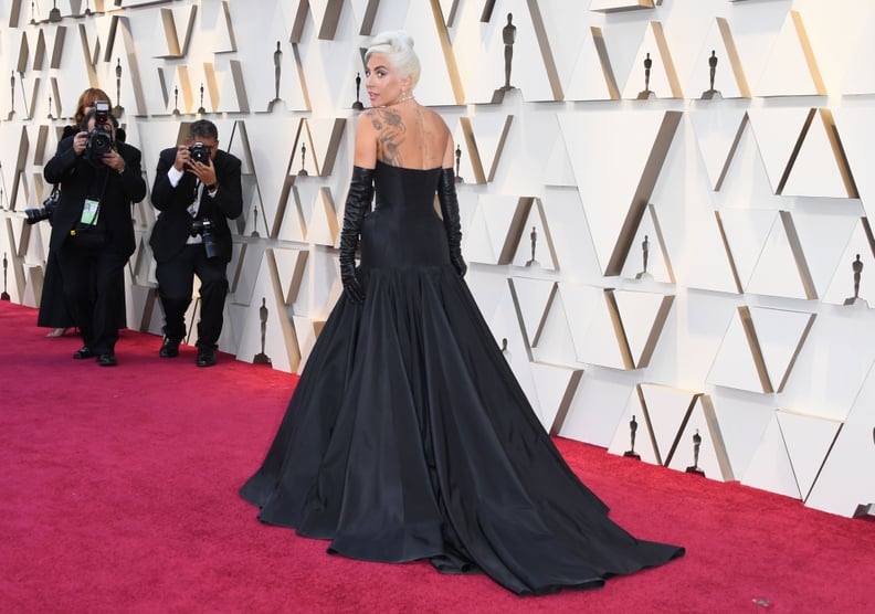 Lady gaga 2019 oscar dress discount