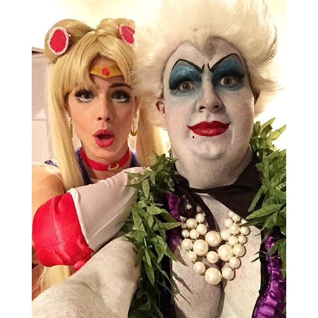 "Heading out with my love @emilybett"