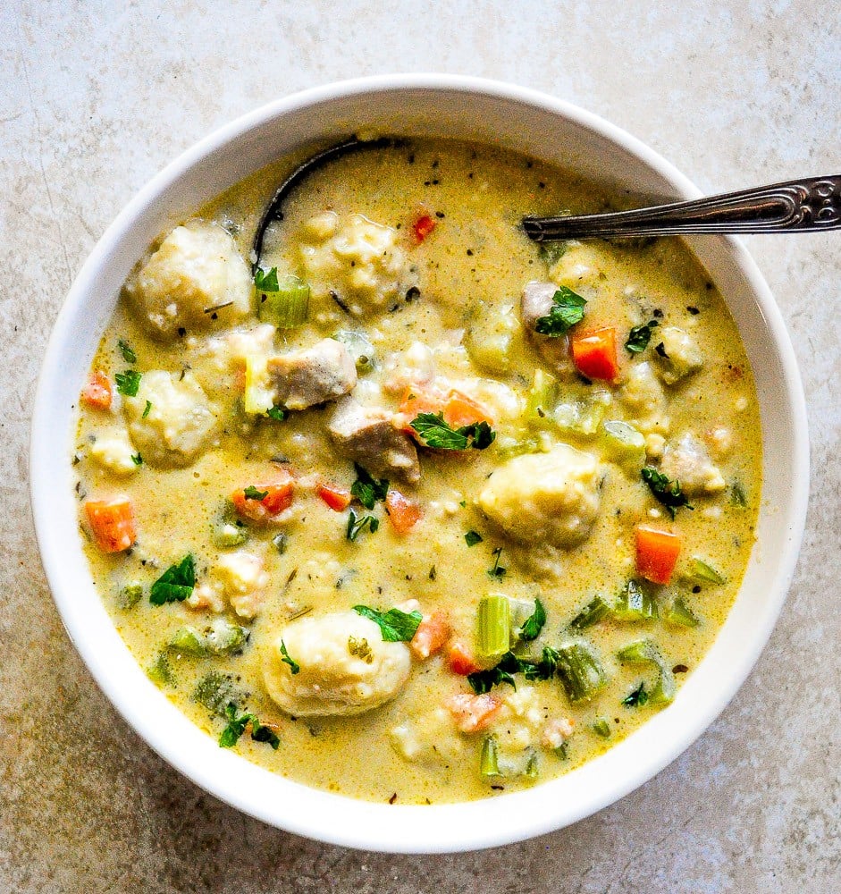 Instant Pot Chicken and Dumplings Recipe | PS Food