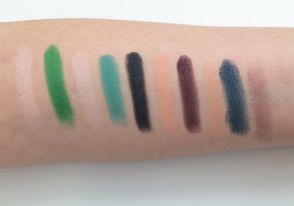 Urban Decay x Alice Through the Looking Glass Shadow Palette Swatches