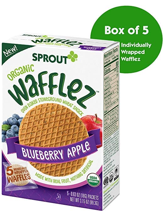 Sprout Organic Wafflez Toddler Snacks