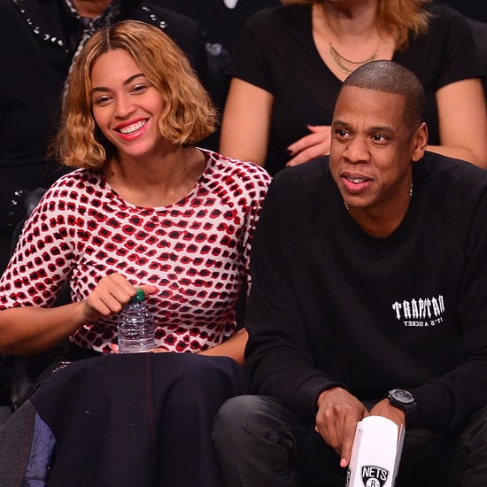 Beyonce and Jay Z at Brooklyn Nets Game November 2014