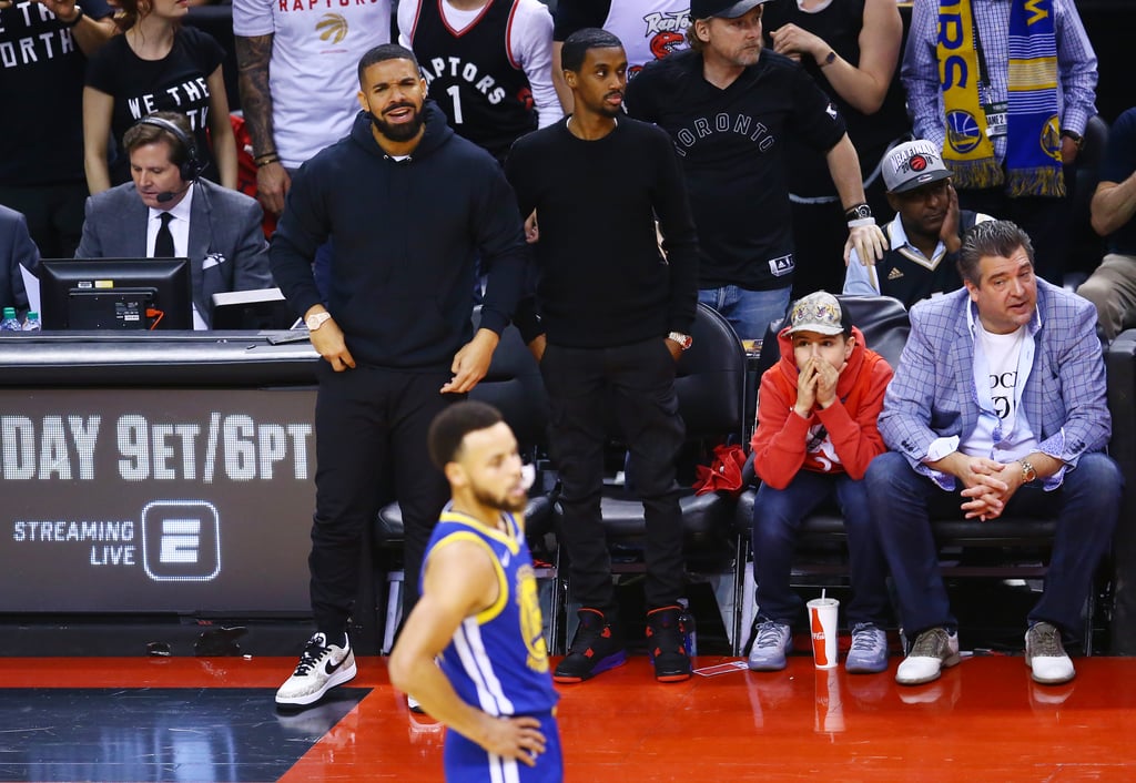 Barack Obama and Drake at the 2019 NBA Finals