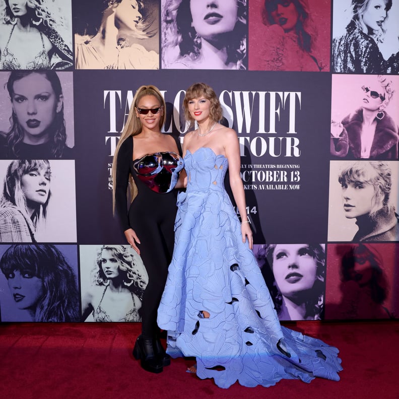 October 2023: Beyoncé Supports Taylor Swift at Her Eras Tour Movie Premiere