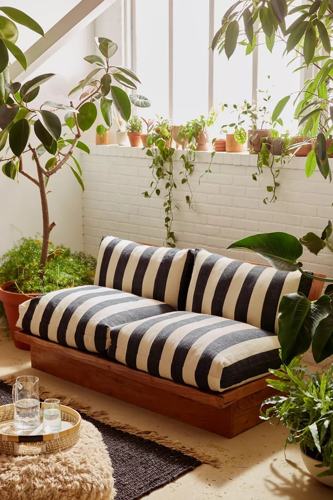A Striped Sofa: Marbella Double Seat Outdoor Sofa