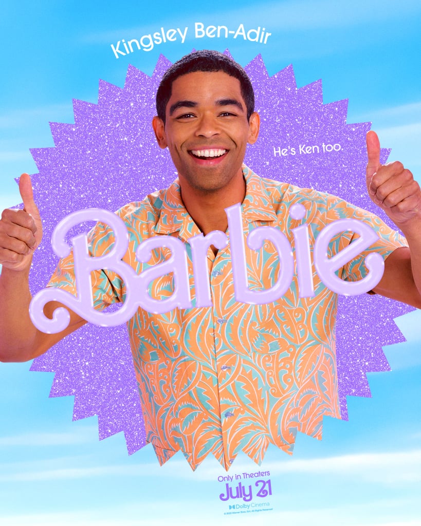 Kingsley Ben-Adir's "Barbie" Poster