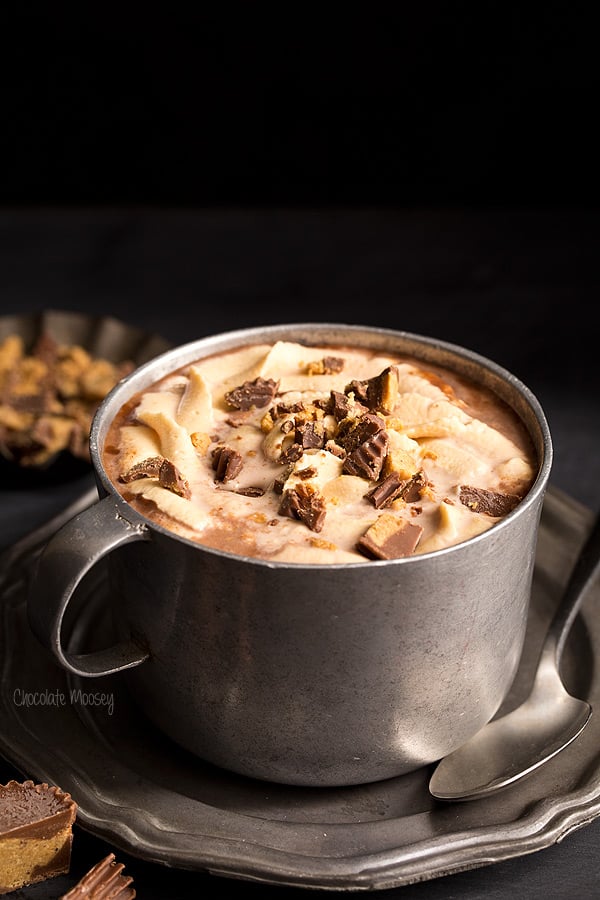 Peanut Butter Hot Chocolate Peanut Butter Hot Chocolate