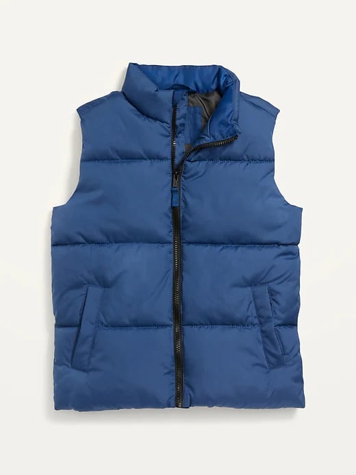 Old Navy Frost-Free Puffer Vest For Boys