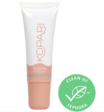 glossy kopari coconut lip popsugar makeup under