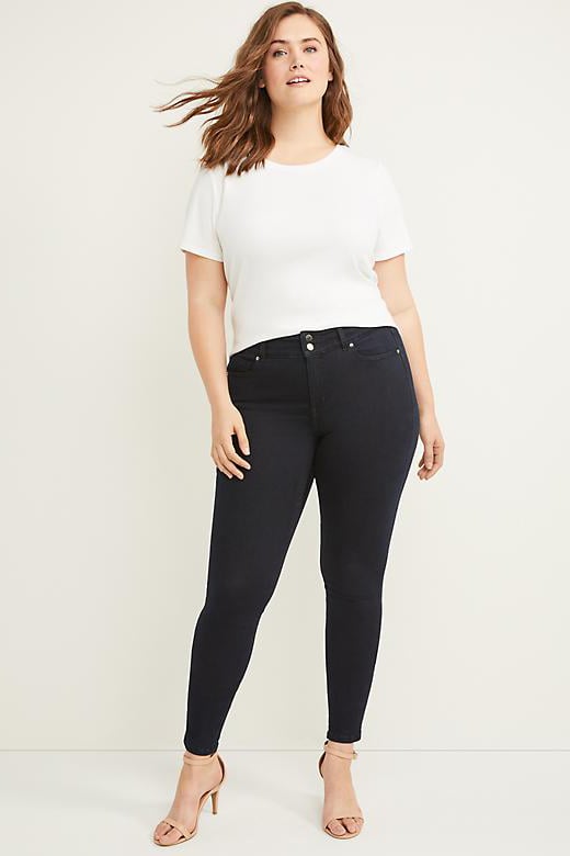 Lane bryant high hot sale rise skinny jeans