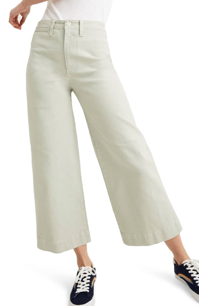 Madewell Emmett Crop Wide Leg Pants