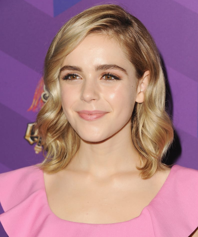 Kiernan Shipka at Just Jared's Way to Wonderland in 2015