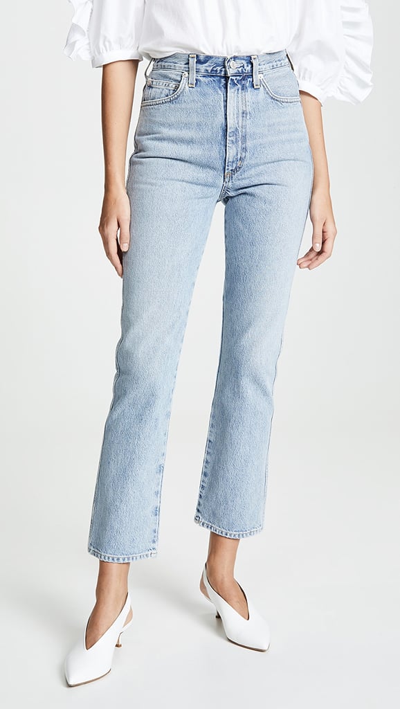 Agolde High-Rise Kick Pinch-Waist Jeans