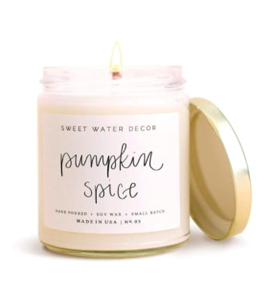 A Pumpkin Spice Latte In A Candle