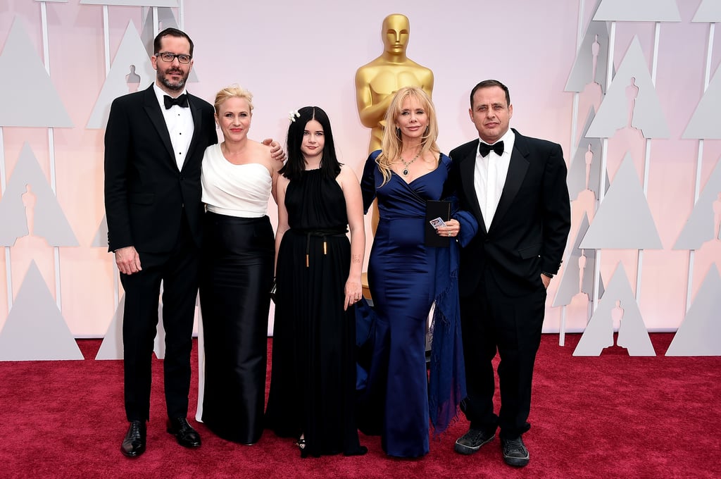 Patricia Arquette brought her boyfriend Eric White, her sister Rosanna, brother Richmond, and daughter Harlow Olivia as her dates to the Oscars.