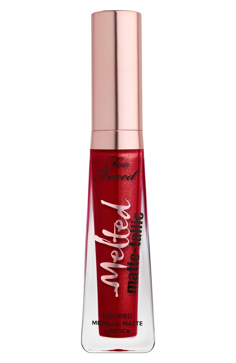 Too Faced Melted Matte-tallics Liquid Lipstick in Tk