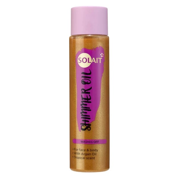 Solait Shimmer Oil Medium Tan