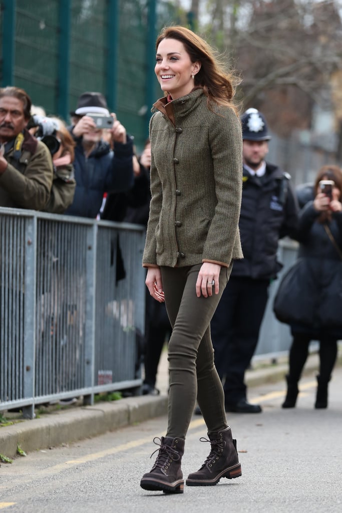 Kate Middleton Visits King Henry’s Walk Garden January 2019