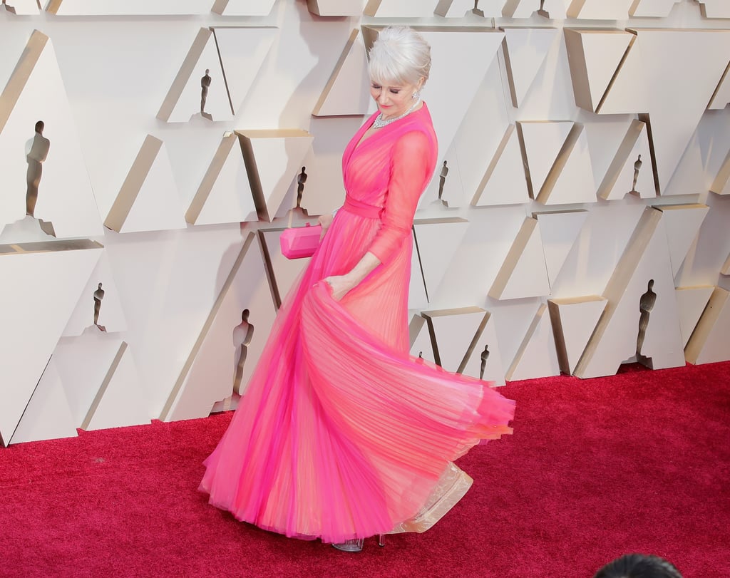 Helen Mirren at the 2019 Oscars