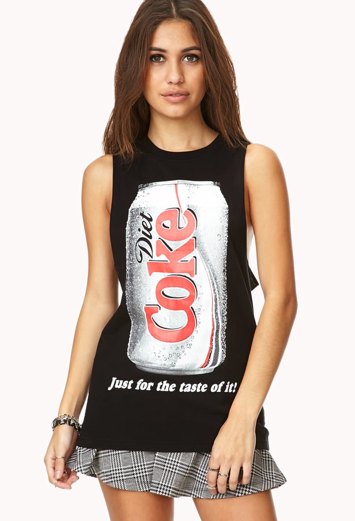 Forever 21 Diet Coke Muscle Tee