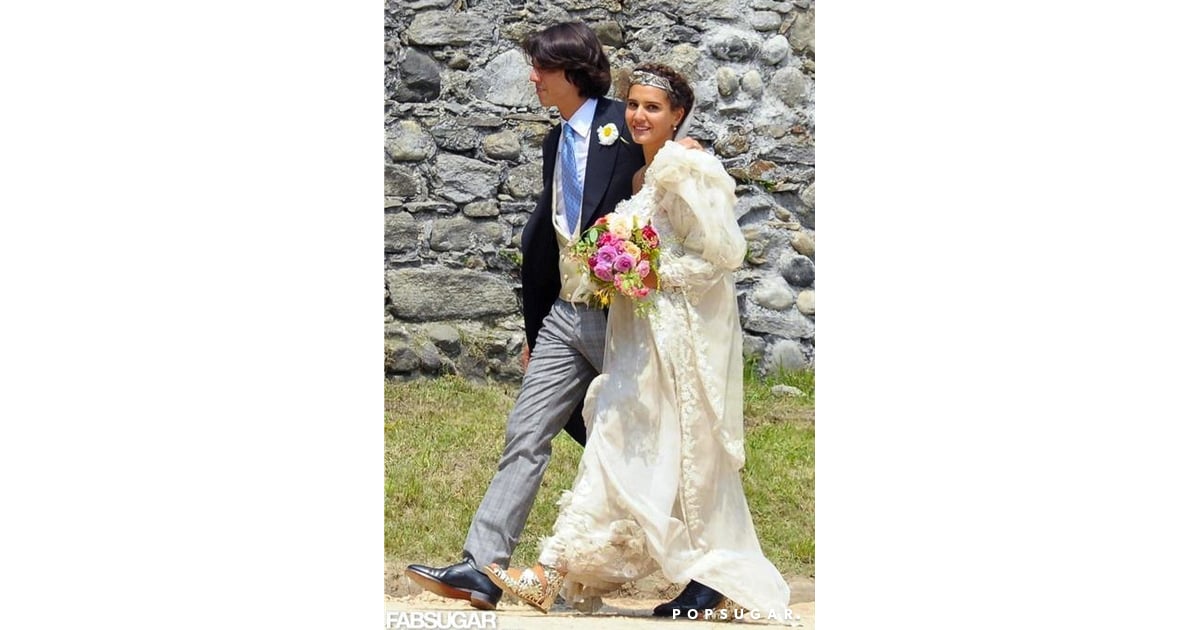 Margherita Missoni's Missoni Gown Famous Wedding Dresses POPSUGAR