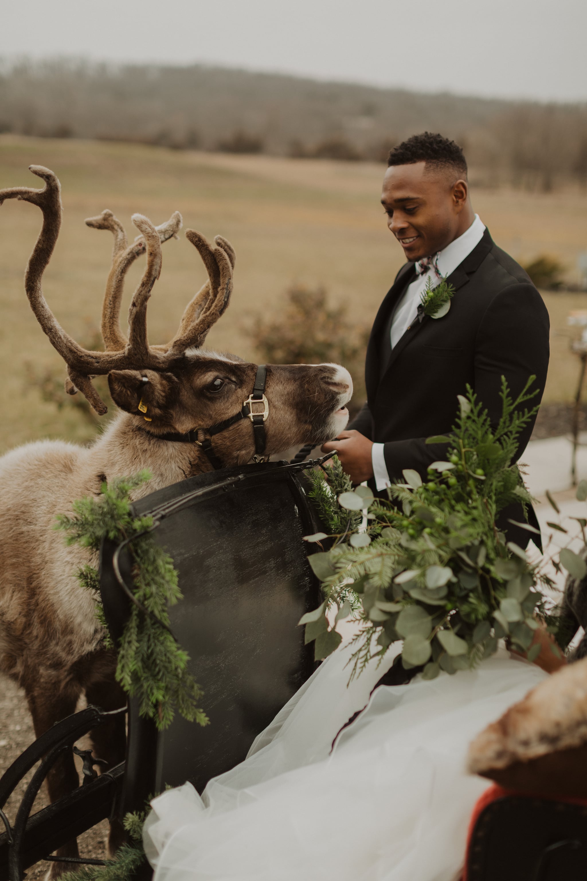 Outdoor North Pole Christmas Wedding Ideas Popsugar Love Sex