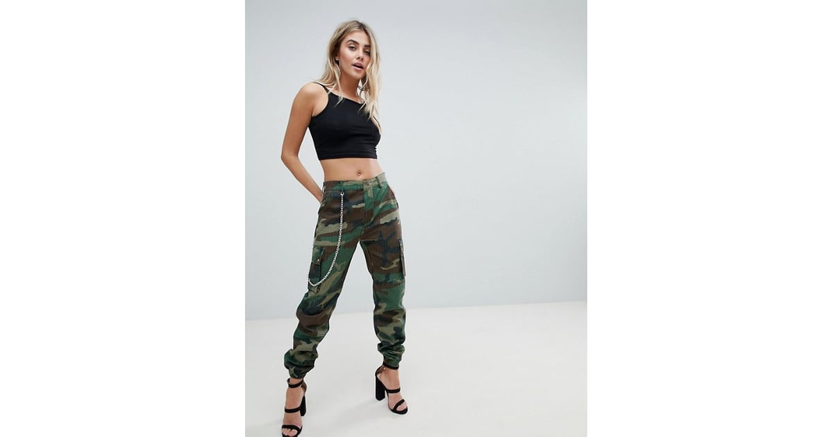 MISSGUIDED on Instagram Camo trousers  outfits for DAYS Shop them from  the top link for 35 atarahmayhew  premium grey  Pants for women  Clothes Fashion