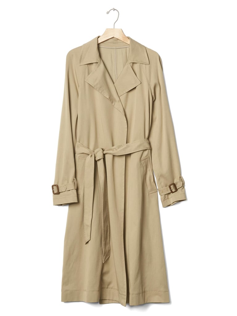 Open-front trench coat ($138)