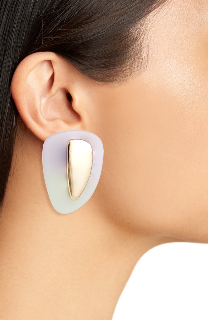 Open Edit Ombré Clip-On Earrings