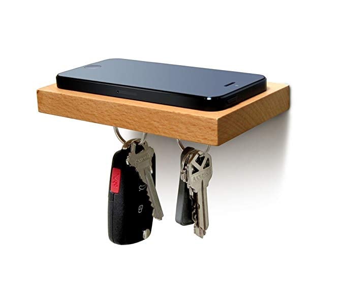 ILoveHandles Plank Floating Cell Phone Mounted Shelf Best Stocking