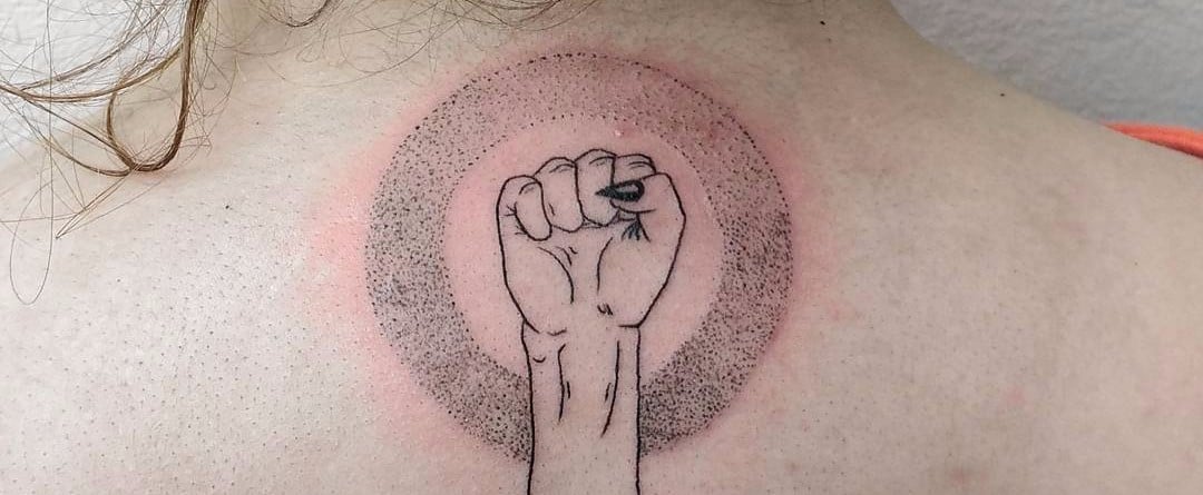 Women line up to get she persisted tattoo  CNN Politics
