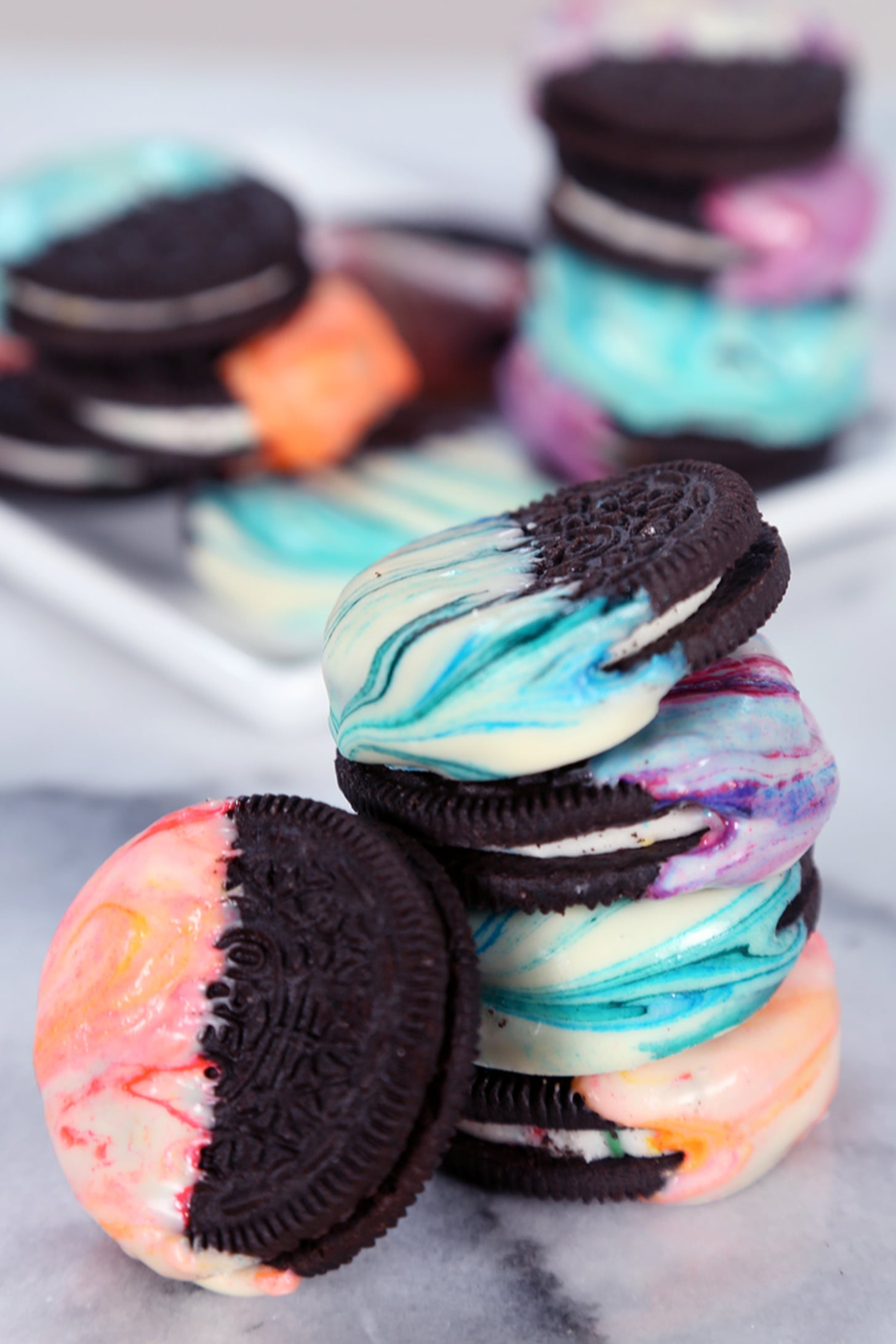 Marbled Oreos | Food Video | PS Food
