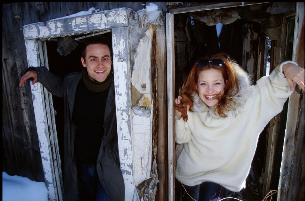 Kate Hudson and Stuart Townsend looked cute in the snow together in 2002.