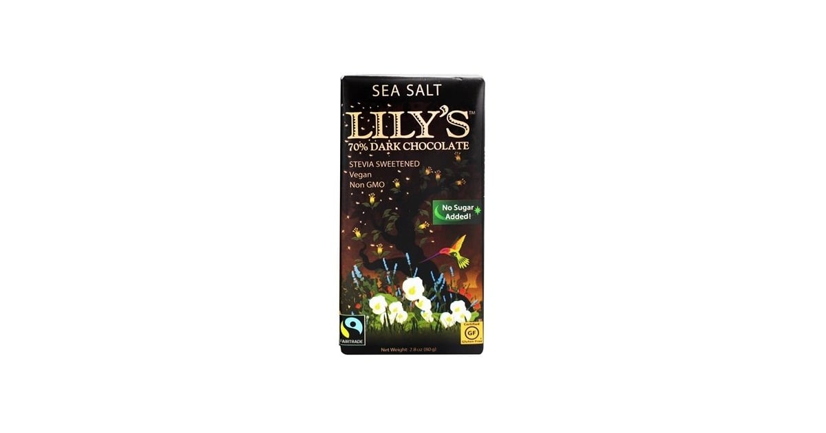 Lily's 70 Dark Chocolate With Sea Salt Keto Snacks at Whole Foods