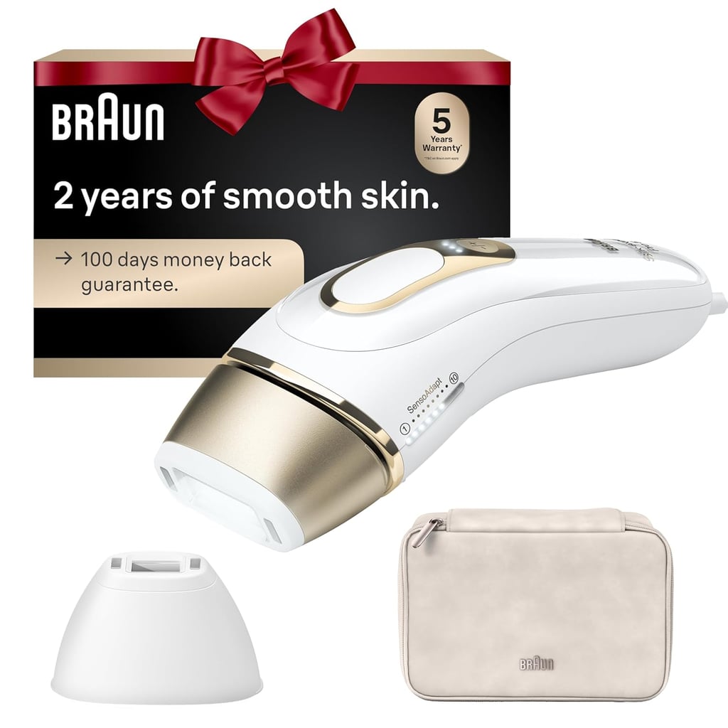 Braun IPL at Home Laser Hair Removal ($280, originally $400)
Skip the pricey laser hair-removal sessions at the salon and do it yourself with this at-home tool. It's a no-brainer investment considering it reduces hair by 95 percent within the first month.