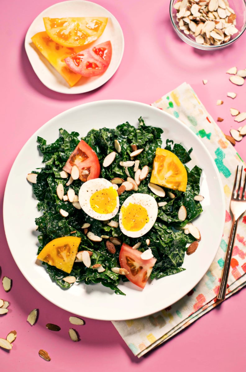 Kale, Miso, and Soft Egg Breakfast Salad