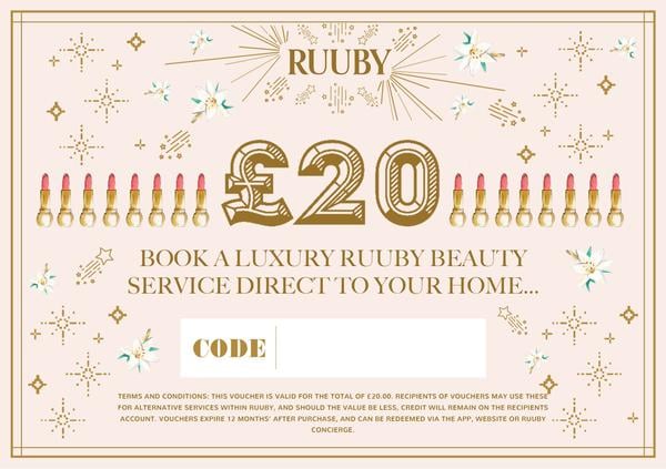 Ruuby Beauty Service Voucher