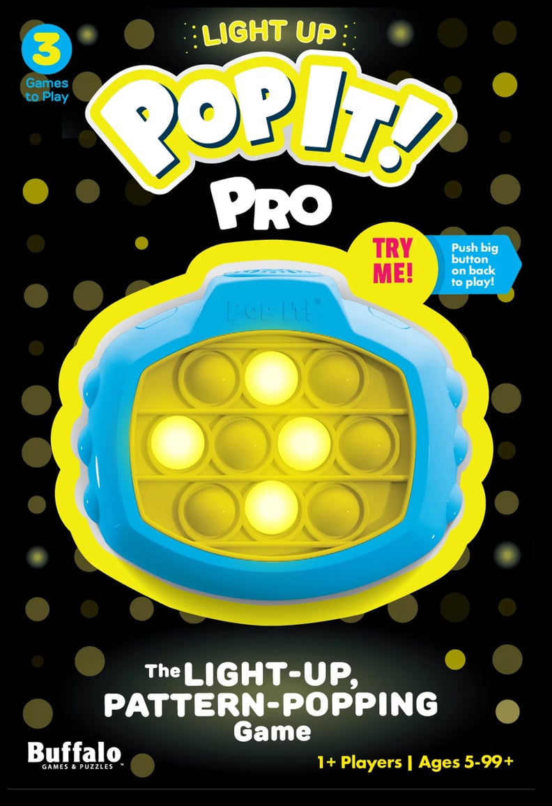 A Sensory Toy: Pop It! Pro Game by Buffalo Games
