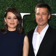 Brad Pitt and Marion Cotillard Are All Smiles While Promoting Their Movie in Paris