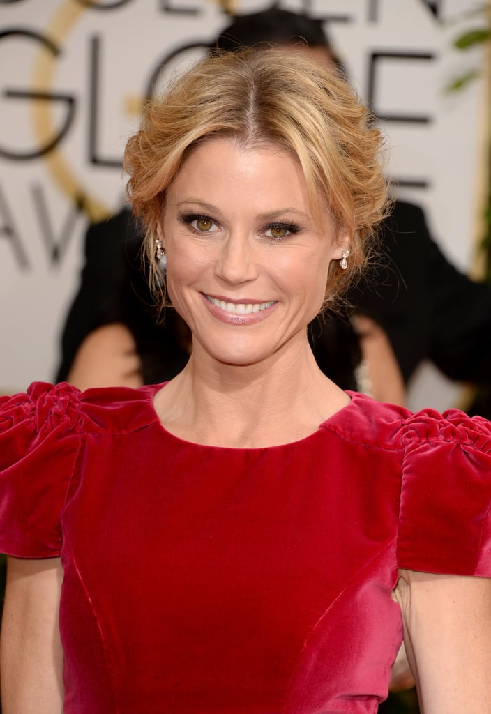 We See You Julie Bowen Sporting The Perfect Updo Hair And Makeup At 