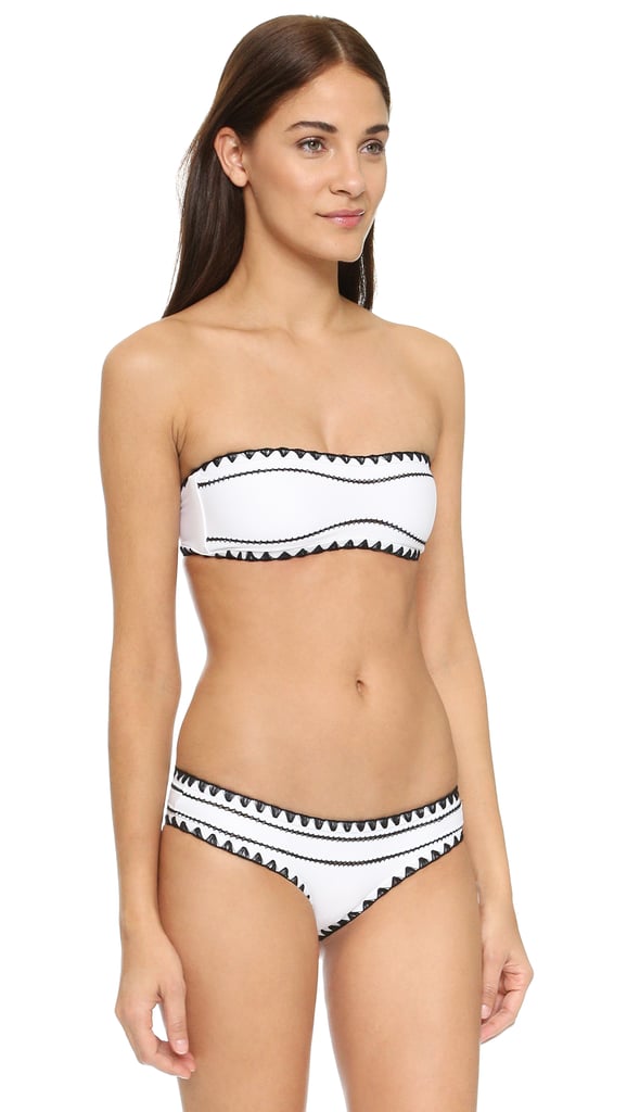 Same Swim The Babe Bandeau Bikini Top ($195) and Bottom ($165)