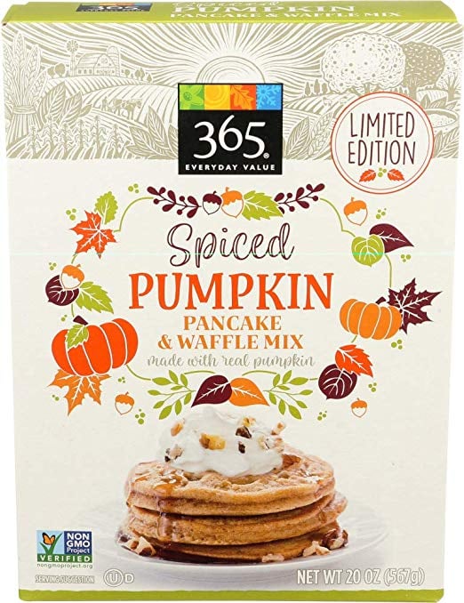 365 Everyday Value Spiced Pumpkin Pancake & Waffle Mix ($5)