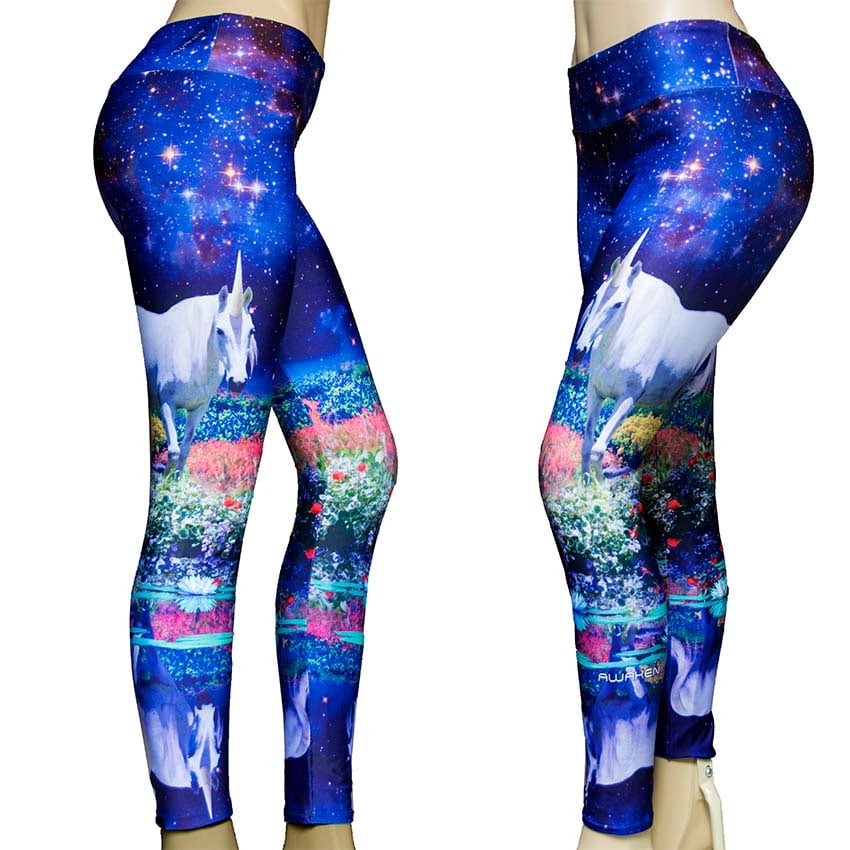 Unicorn in Starry Night Leggings