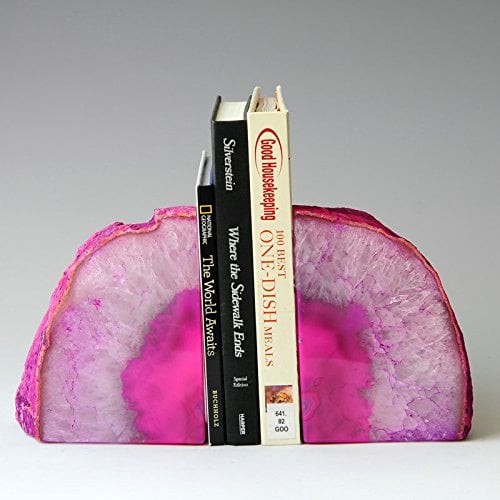 Agate Bookends