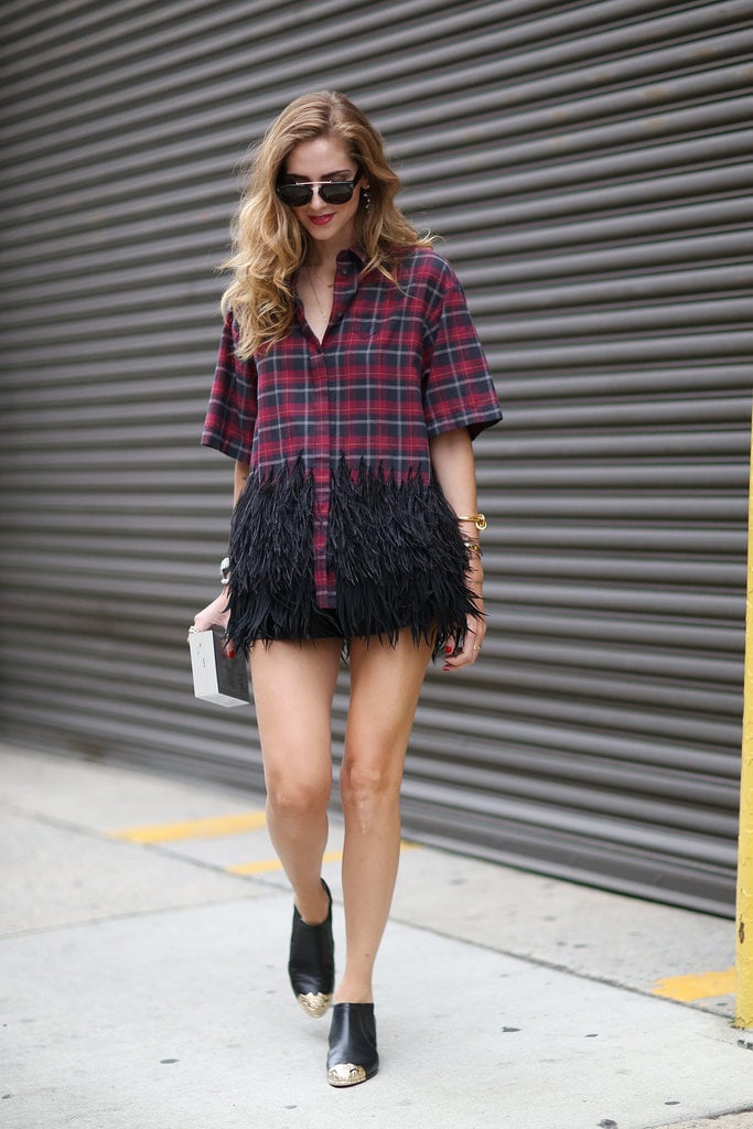 A Flannel Top