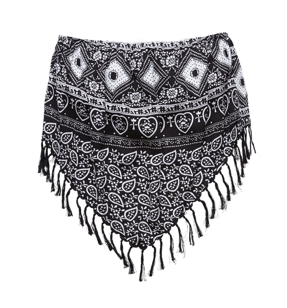 Erin Wasson Kemah Fringe Trim Cropped Top ($30)