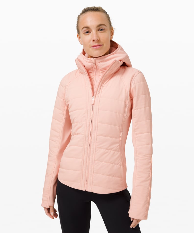 Lululemon Hooded Define Jacket Nulu In Pink Puff